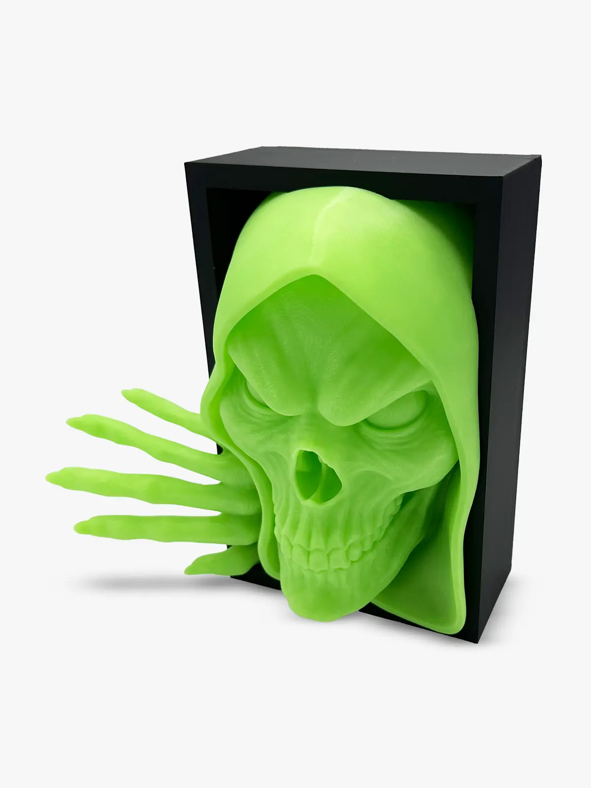 3D printed book nook bone keeper luminescent green 1