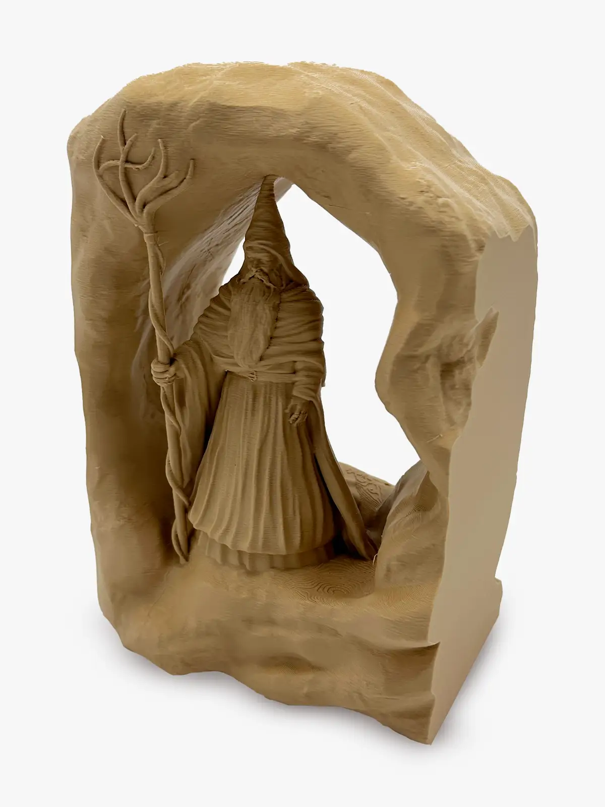3d printed book nook wizard beige 1