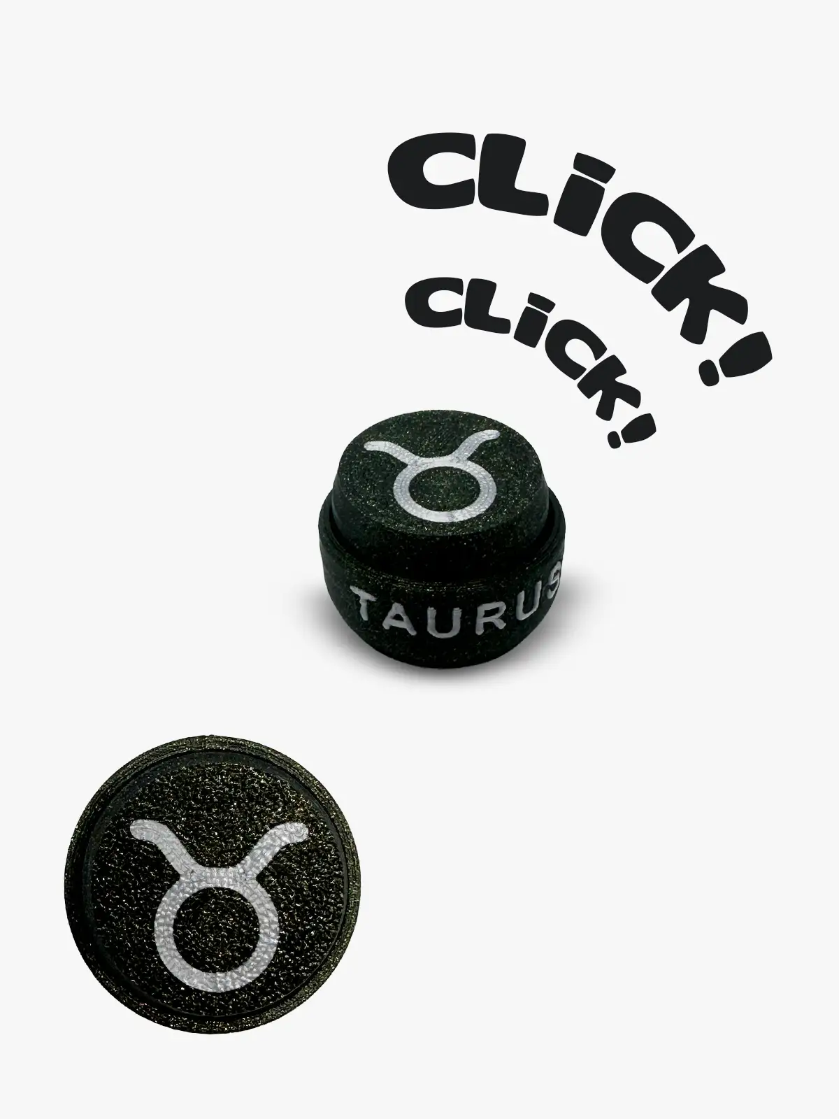 3d printed clicker zodiac taurus 1