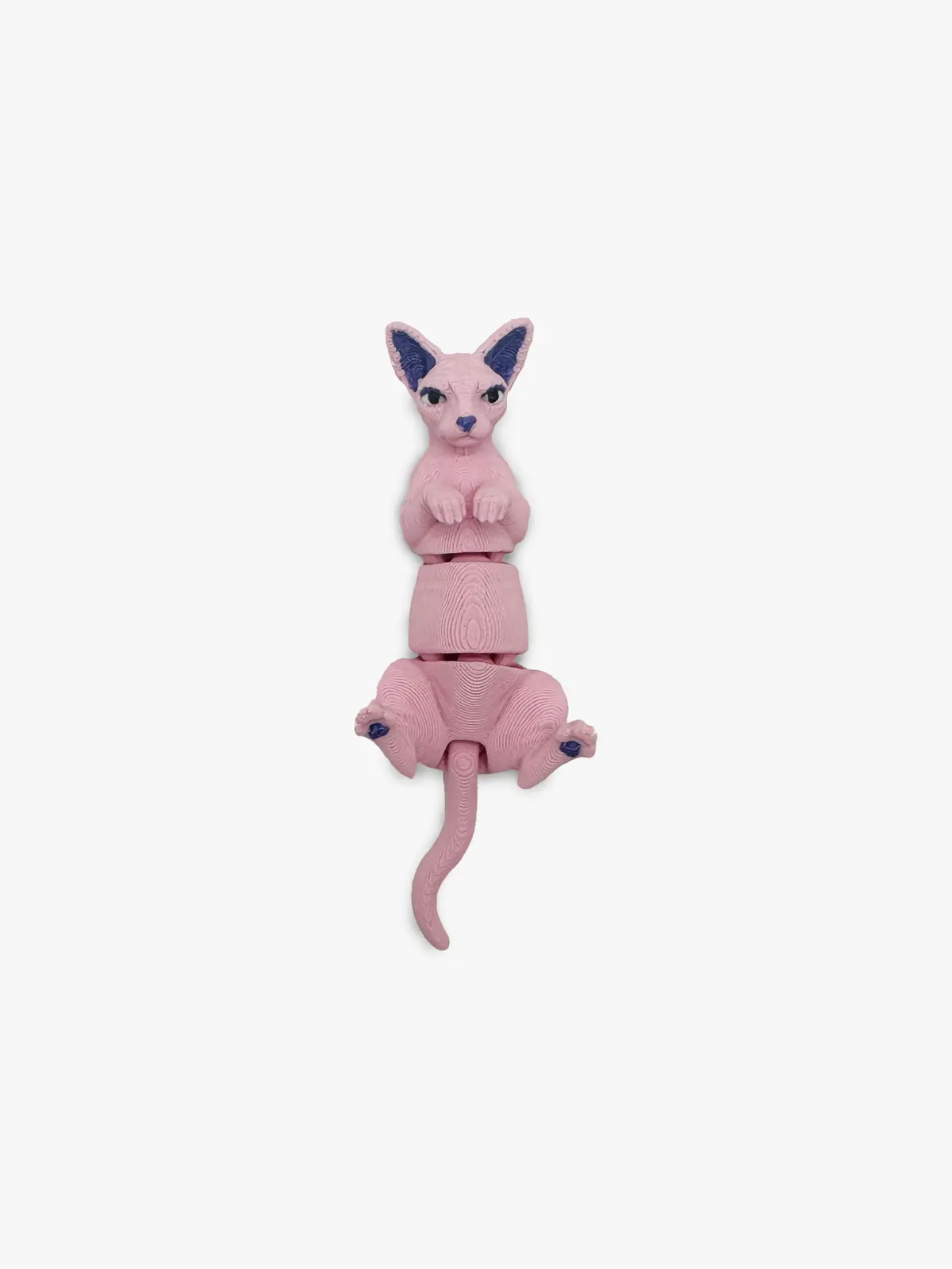 Little Dark series add-on, Sphynx cat, pink 1